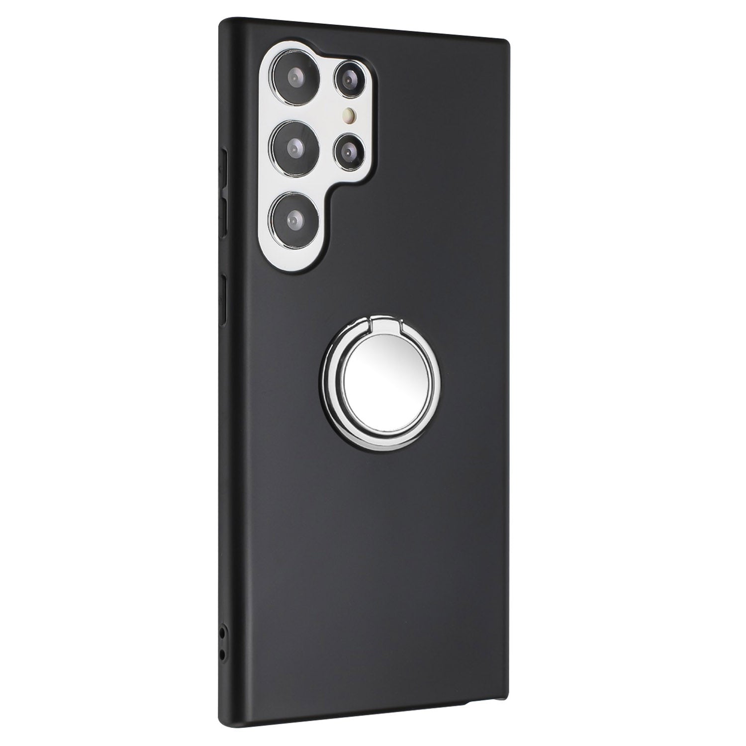 TPU Matte Phone Case for Samsung Galaxy S23 Ultra Anti-drop Ring Kickstand Cover Works for Magnetic Car Mount TPU Matte Phone Case for Samsung Galaxy S23 Ultra Anti-drop Ring Kickstand Cover Works for Magnetic Car Mount